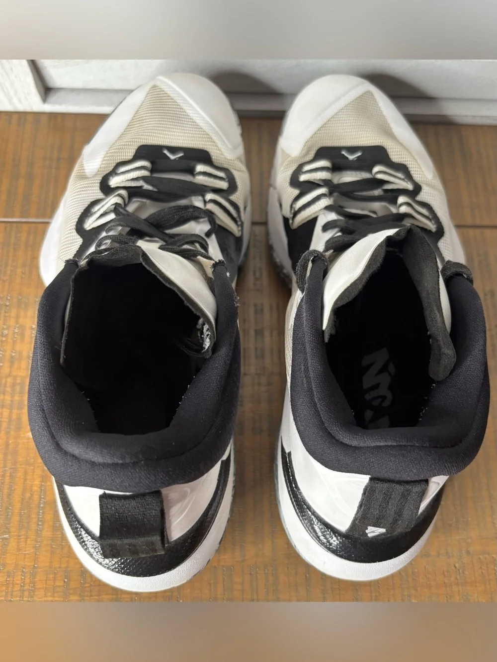 Jordan One Take 4 Russell Westbrook White Black Men’s Sneakers Size 9.5